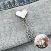 Puños de Pantalón con Pinzas para Evitar que los Pantalones Arrastren en el Suelo, Pinzas Ajustables para Acortar Pantalones, Pinzas para Ropa, Botones, Broches