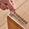 Mantel de Vidrio Suave Esmerilado, Mantel Impermeable y a Prueba de Aceite de PVC para Mesa de Comedor, Tapete Protector para Mesa de Café, Mantel Transparente