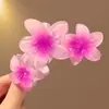 Pinza para el Cabello de Flor de Huevo 2025 para Cabello Semirecogido en la Parte Trasera de la Cabeza, Pinza de Tiburón de Tamaño Mediano, Pinza para el Cabello Grande