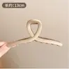 Grampo de Tubarão de Alta Qualidade Prendedor de Cabelo Celebridade da Internet Elegante Grampo de Cabelo Grande Grampo de Cabelo Feminino Grampo para Cabelo de Trás Acessório de Cabeça