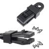 Clip para Lona de Carpa de Exterior Toldo Hebilla Fija a Prueba de Viento Accesorios de Plástico Hebilla Reforzada para Cuerda de Viento Clip para Carpa Grande