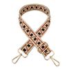 Nuevos accesorios para bolsos con correa de hombro ancha de color, correa decorativa para un solo hombro, bandolera de color en contraste, correa larga para bolso transfronterizo de comercio exterior