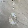 Cortina de Cuentas Colgantes de Cristal Cortina de Puerta Decoración Cadena de Cuentas para Boda Bola de Cristal con Cuentas Tira Larga de Iluminación Accesorios DIY