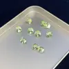 Wuzhou pedra preciosa artificial redonda corte Taiji zircônia colorida diamante solto acessórios para vestuário arte de unhas diamante brincos DIY