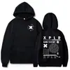Sudadera con capucha holgada Sam & Colby Onward and Upward Ropa para hombre de otoño e invierno Imágenes