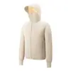 Producto nuevo personalizado al por mayor transfronterizo: chaqueta de piel inteligente anti-calor para enfriamiento, ropa para exteriores con protección solar, con capucha y ventilador