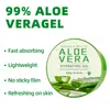 Gel de Aloe Vera Transfronterizo de Comercio Exterior para Hidratar, Humectar y Suavizar la Piel, Adecuado para Hombres y Mujeres, para Uso en Todo el Cuerpo, con Etiquetado Completo en Inglés