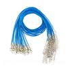 Accesorios coreanos para cadena de suéter, cuerda de cera, cuero PU, cadena para el cuello, colgante, cuerda para colgante, tejido, joyería, cuerda para collar