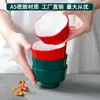 Xiangyuan Melamina Tazón Pequeño Comercial Imitación Porcelana Tazón de Arroz Olla Caliente Tazón para Salsas de Moje Restaurante Hotel Tazón de Arroz y Sopa Vajilla