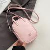 Bolsa Popular Coreana de Color Dopamina para Teléfono Móvil de Primavera y Verano, Moderna y Versátil para Viajes Diarios y Salidas, Estilo Extranjero y Bolso Cruzado de Alta Gama