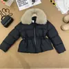 2026 Diseño estilo coreano invierno nuevo cuello de pelo cintura ceñida ajustado temperamento chaqueta corta acolchada de algodón abrigo versátil moda para mujer
