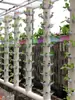 Taza de Cultivo en Columna Azul Tubería Doméstica Pulverizador de Aerosol Equipo de Cultivo Cultivo sin Suelo Verduras Hidroponía Equipo para Cultivar Verduras en Balcón