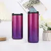 Nueva taza térmica de acero inoxidable 304 personalidad degradado Taza para coche aislamiento al vacío taza de café venta al por mayor