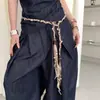 Cinturón Ancho de Terciopelo Marrón Gamuza Estilo Americano para Mujer, Decoración de Cuerda Trenzada Adelgazante para la Cintura, Adecuado para Combinar con Jeans, Cinturón Casual
