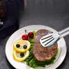 Pinças de Alimentos Espessas de Aço Inoxidável, Pinças de Cozinha para Churrasco, Carne, Bife, Pão, Assar e Gelo