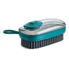 Cepillo Limpiador Dispensador de Líquido Multifuncional Cepillo Automático de Cerdas Suaves Artefacto para Zapatos Cepillo para Zapatos Cepillo para Lavar Zapatos Cepillo de Lavandería Cepillo para el Hogar Ropa