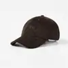 [Stock Listo] Gorra de Béisbol de Pana de Punto Grueso con Parte Superior Dura y Logotipo Personalizado, Ajustable, para Viaje y Deportes, Venta al por Mayor