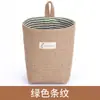 Almacenamiento de Escritorio Creativo de Algodón Lino Colgante Trasero de Puerta de Dormitorio Almacenamiento de Pared Bolsa Colgante Cesta de Almacenamiento de Yute