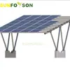 Soportes para paneles solares para instalación ecológica, soportes de aleación de aluminio para sistemas fotovoltaicos solares, soportes para marquesinas