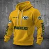 Uniforme de Equipo Transfronterizo Europeo y Americano Tallas Grandes Impresión Digital 3D Cárdigan Holgado con Cremallera y Capucha Sudadera Deportiva Sudadera de Invierno