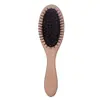 Peine de Masaje de Madera del Fabricante con Cojín de Aire y Púas de Plástico para Desenredar Nudos en Cabello Largo y Corto Peine de Madera Venta Caliente