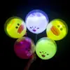 Promoción Local de Escaneo de Código para Microempresas al por Mayor Regalos Pequeños Globos Luminosos de Doble Capa de 12 pulgadas Globos Luminosos Transparentes de Doble Capa con LED