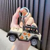 Llavero de coche cool de fricción, divertido llavero colgante de modelo de juguete de motocicleta para aliviar el estrés, al por mayor