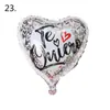 Nuevo Globo de Aluminio de 18 pulgadas para el Día de San Valentín Español Boda Declaración de Amor Diseño de Escena Globo de Helio al por Mayor