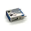 Socket Hembra de Plástico Azul USB 3.0 para Inserción Directa, Carga y Transmisión de Datos de Alta Velocidad, Fabricante de Socket de Interfaz de Conector USB