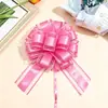 Transfronteiriço 30 # Estilo Macaron Elegante Flor de Bola Tridimensional Decoração de Presente de Natal Fita Tridimensional 4 polegadas