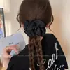 Scrunchie de Renda Estilo Coreano para Mulheres 2026 Novo Estilo Elástico de Cabelo Estilo Preguiçoso Corda de Cabelo Grande Acessório para Coque Flor de Cabelo