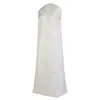 Bolsa Blanca No Tejida para Vestido de Novia Colgante para Ropa Cubierta Antipolvo para Vestidos Bolsa de Almacenamiento para Vestido de Novia
