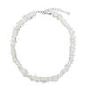 Traje de collar de concha blanca rota europea y americana transfronterizo fragmentos irregulares concha cadena para la clavícula venta directa de fábrica