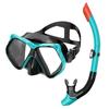 Equipo de Buceo Especial Transfronterizo Snorkel Semi-Seco Gafas de Buceo de Silicona Set Respirador Equipo de Snorkel Buceo Libre