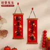 Decoraciones de Año Nuevo Atmósfera 2026 Montaje de Atmósfera de Año Nuevo Festival de Primavera Año del Caballo Felicitaciones de Año Nuevo Día de Año Nuevo Adornos Colgantes Festivos