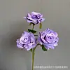 Flores Artificiales para Boda Colección Morada Serie Salón de Bodas Jardín Monet Arco Exterior Muro de Flores Estudio Fotográfico Floral Paisajismo