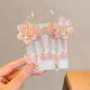 Pasador de Borla Estilo Antiguo, Accesorio para el Cabello Tradicional Hanfu, Pinza para el Cabello Estilo Chino, Pinza Lateral para Vestido Hanfu Infantil