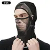 Makino Zorro Volador Seda de Hielo Protección Solar Gorro Facial Completo Personalizado Transpirable Gorro de Ponerse Rápido Secado Anti-Sudor Máscara de Ciclismo