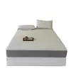 Esterilla Refrigerante de Seda de Hielo Clase A para Verano, Adecuada para Uso en Casa, Esterilla de Seda Refrigerante para Niños, Dormitorio de Estudiantes, Lavable a Máquina, Esterilla con Aire Acondicionado, Estilo Sábana Ajustable