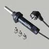 Pistola de Aire Caliente Portátil Gongjue 8018LCD para Pequeñas Reparaciones Electrónicas, Pistola de Soldadura Ligera con Boquilla, Pantalla Digital y Ajuste de Temperatura