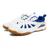 Nuevo modelo transfronterizo de zapatillas de tenis de mesa, ligeras, antideslizantes, transpirables, zapatillas de bádminton, zapatillas de tenis y zapatillas de entrenamiento profesionales para hombres y mujeres