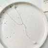 Collar Largo de Perlas de Plata de Ley S925 para Mujer Nicho de Gama Alta Lujo Accesible Elegante Versátil Cadena para Clavícula Nuevas Tendencias en Accesorios