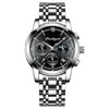 Marca Suiza Impermeable Multifuncional Reloj para Hombre Estilo Deportivo Reloj de Cuarzo Transmisión en Vivo Dropshipping