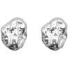 Estilo cool ins Pendientes pequeños de tachuela japoneses y coreanos Pendientes de piedra de mineral de lava Aguja de plata 925 Sentido del diseño Pendientes para hombre y mujer
