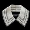 Bordado Haobo Gola Falsa Flor Bordado Solúvel em Água Chiffon Vazado Acessórios para Vestuário Bordado de Renda