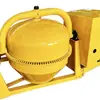 Mezcladora de Concreto Vertical, Móvil Semiautomática, Máquina Mezcladora de Mortero con Carga Elevable, Mezcladora de Cemento Pequeña