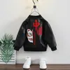 Chaqueta Estilo Chino para Niños Otoño 2025 Nueva Tendencia Chaqueta de Piel para Bebé Chaqueta para Niños Top Elegante para Niños Pequeños
