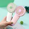 Ventilador de Mano Pequeño Simple y Elegante de Verano, Ventilador Portátil para Exteriores con Batería Seca y Impresión de Logo, Regalo Promocional