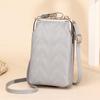 Fábrica atacado versão coreana do 2021 novo mini slung bolsa pequena bolsa de ombro vertical carteira longa bolsa de telefone celular das mulheres
