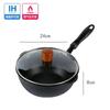 Maifanite Wok Panela antiaderente Wok doméstico Fogão de indução Fogão a gás Adequado para cozinhar Panela especial sem fumaça
